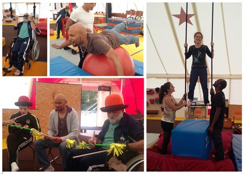 Atelier cirque adapté