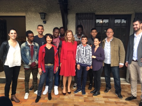 Visite de Nicole BELLOUBET