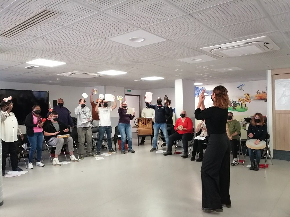 Concert de soundpainting