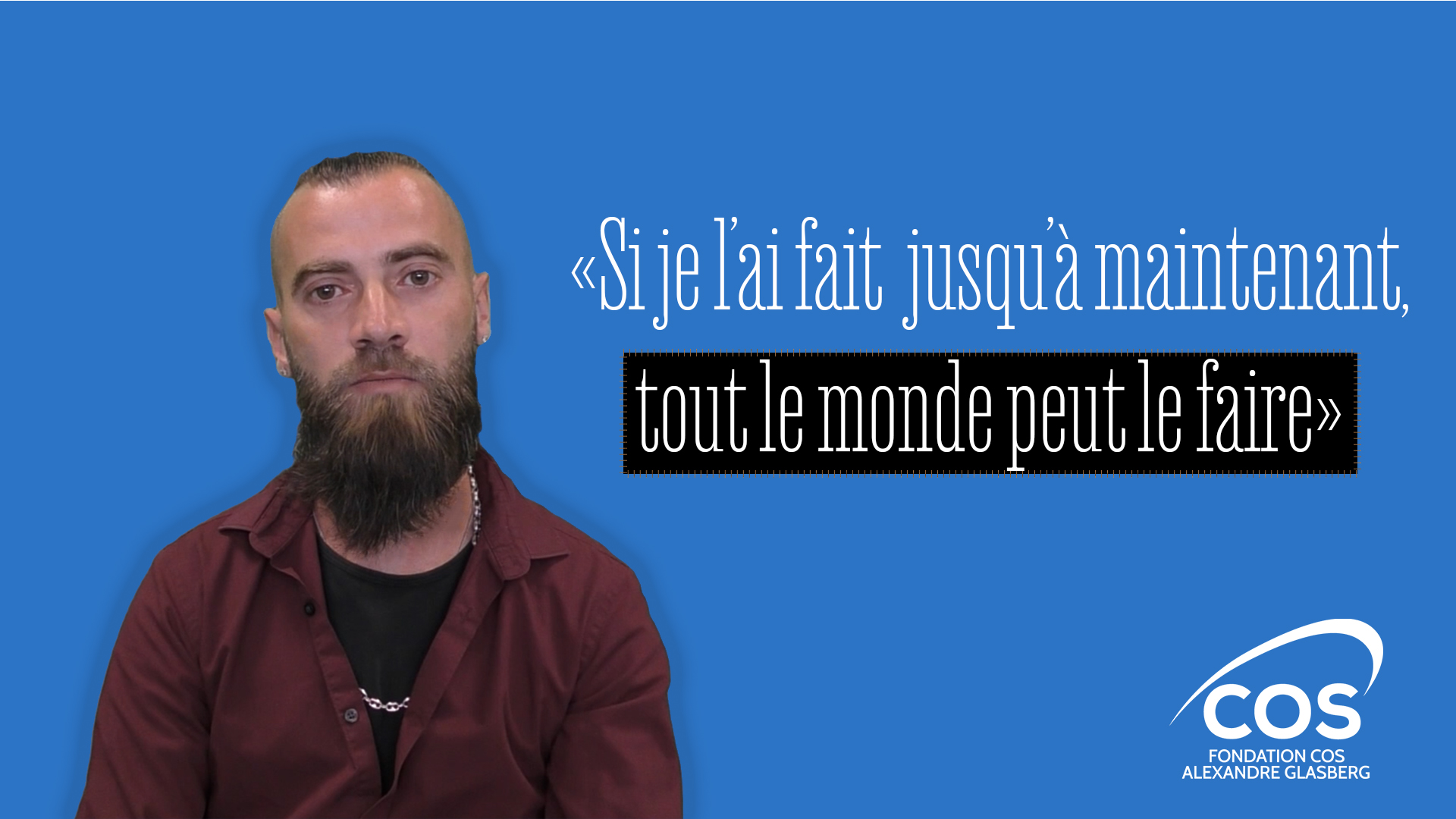 Témoignage de Stéphane, stagiaire du COS CRPF