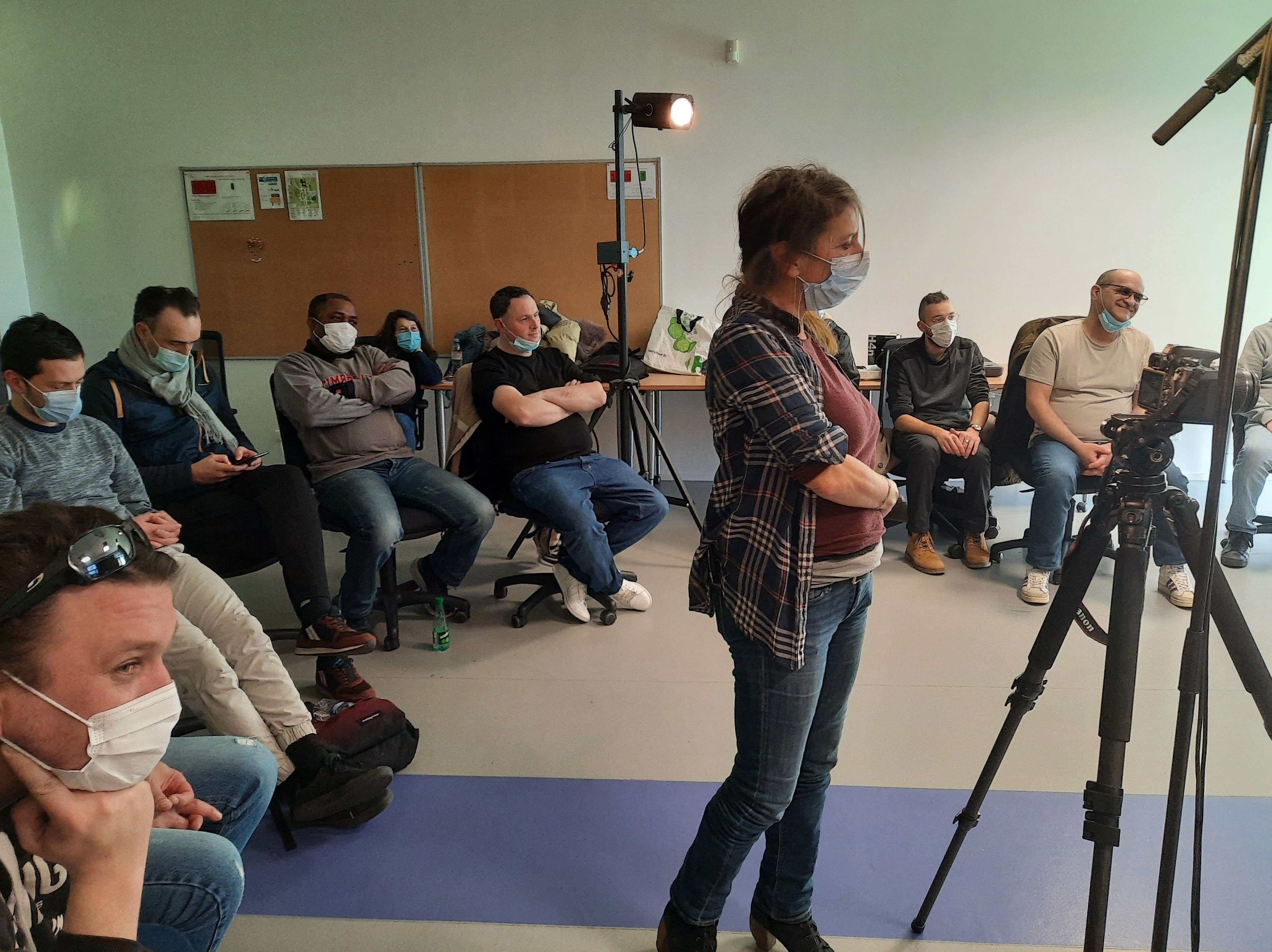 atelier conte et raconte avec stagiaires