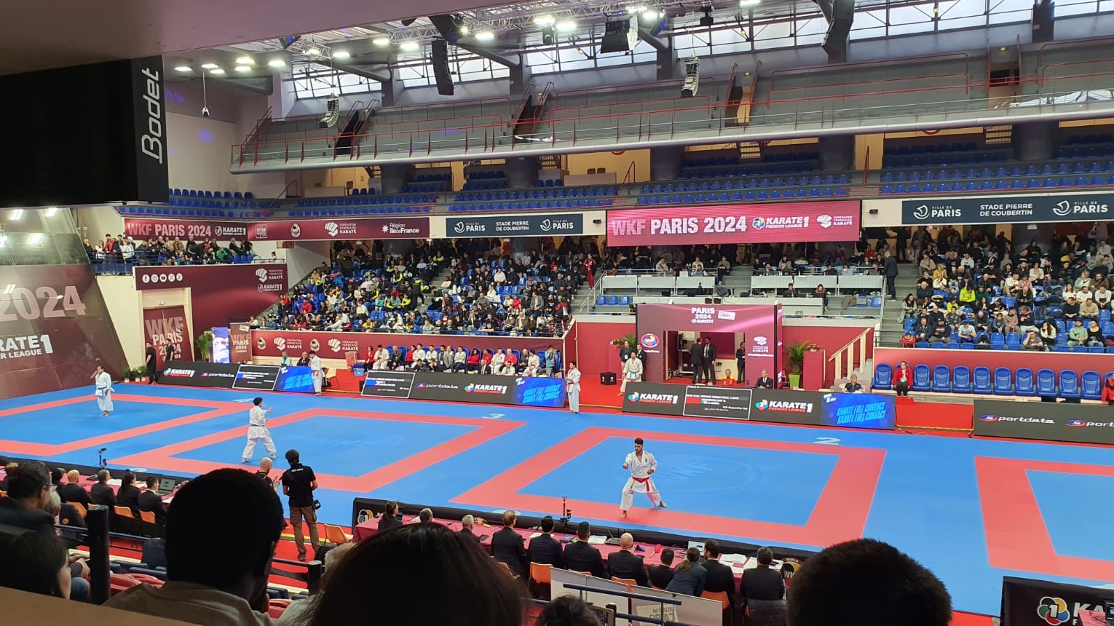 nos résidents à l'open de karaté 2024