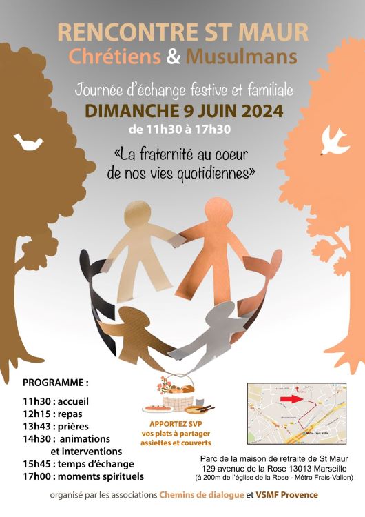 Rencontre islamo-chrétienne du 9 juin 2024