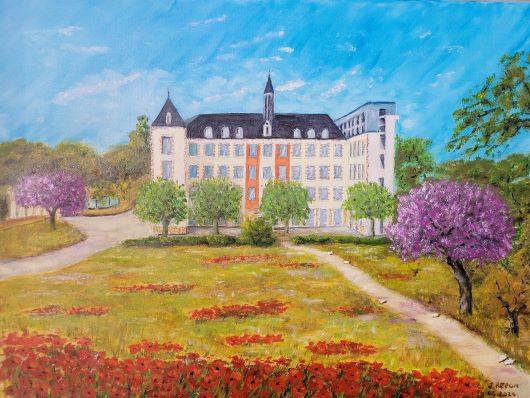 Le COS Saint Maur en peinture