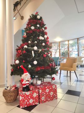 Pour Noël, l’établissement est en fête ! 