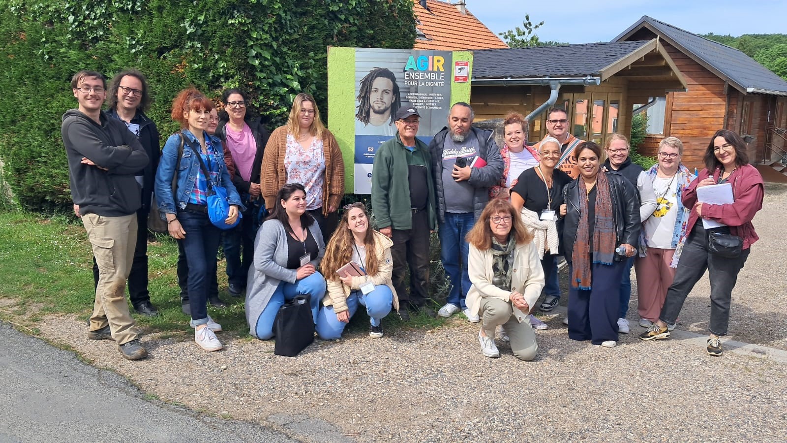 Les stagiaires « Conseiller en insertion professionnelle » visitent l'Atelier et Chantier d'Insertion (ACI) EQUALIS