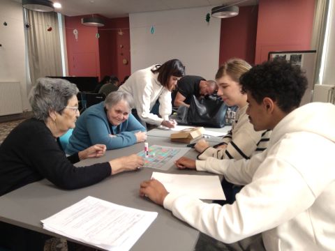 Atelier chef-d’œuvre avec le lycée Charlotte Grawitz 
