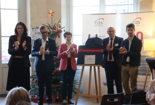 Dévoilement de la plaque Salle Alexandre Glasberg