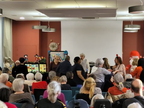Le grand goûter de Noël avec les familles