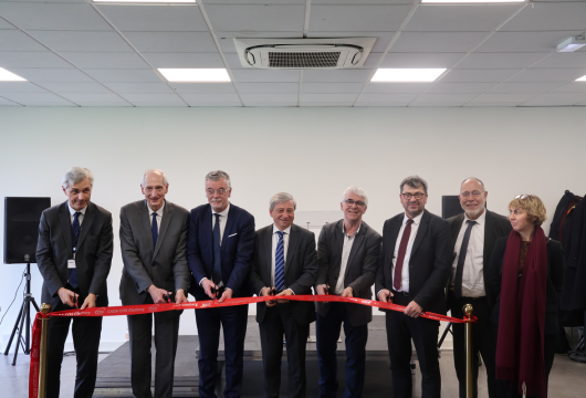 Inauguration CADA - Coupe du ruban