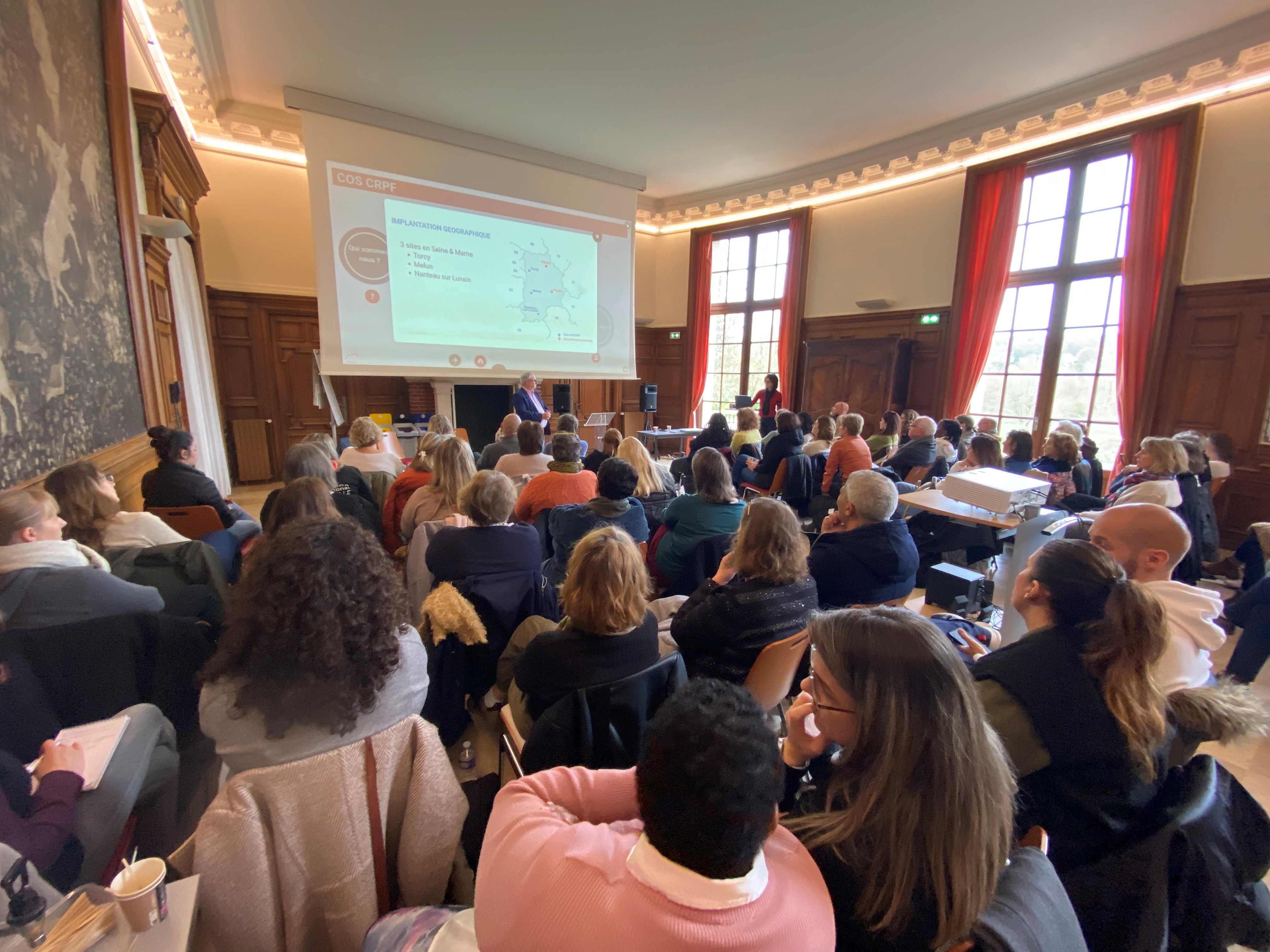 Les managers du CH Sud 77 reviennent en séminaire au COS CRPF