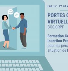 Portes-ouvertes virtuelles nouvelle formation Conseiller en Insertion Professionnelle