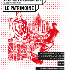 Affiche Micro-Folie Le patrimoine