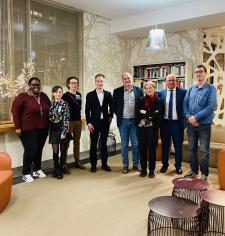 Visite à l’Ehpad COS Alice Guy de M. Jean-Philippe VINQUANT