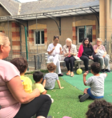 Visite à la crèche Plif Plaf Plouf